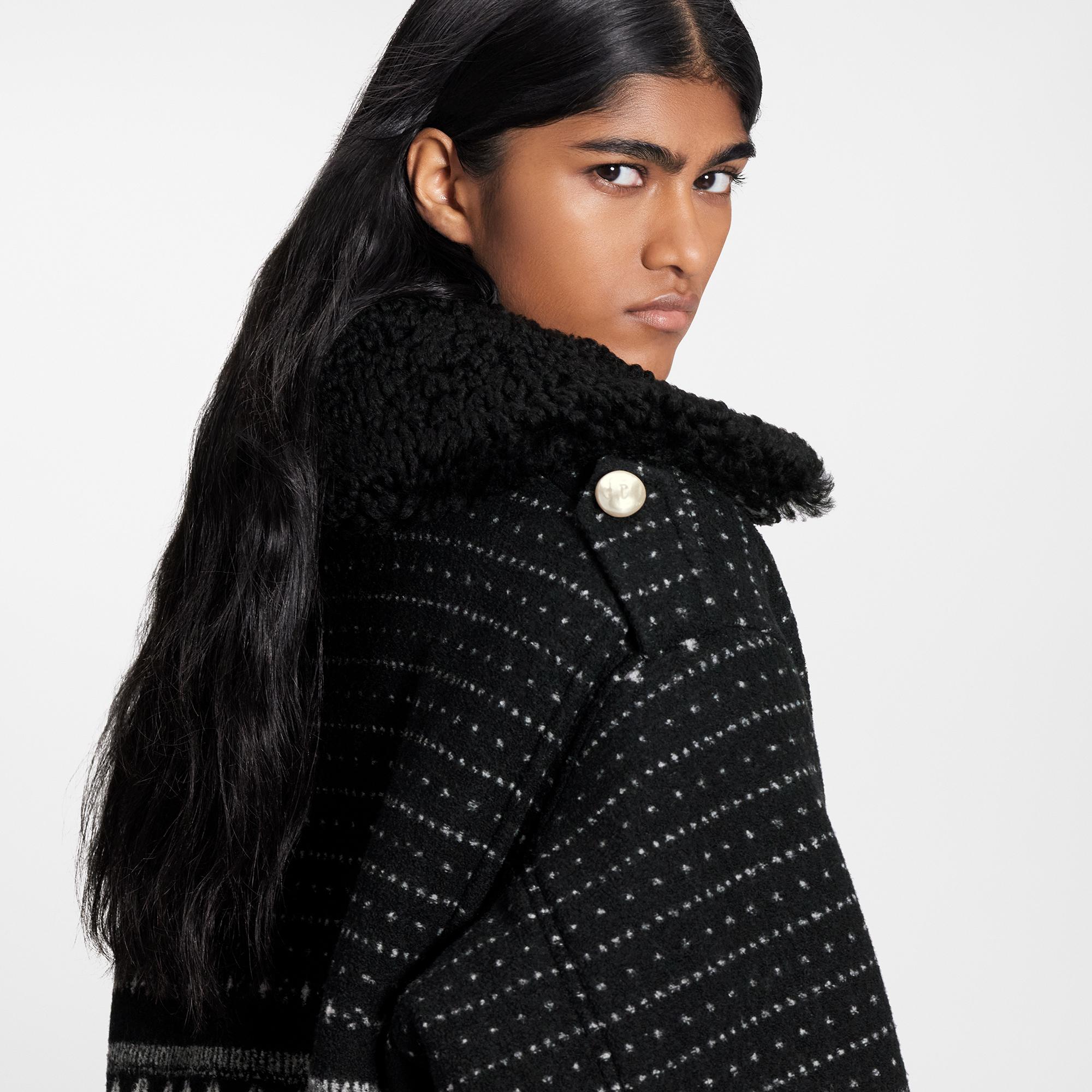 Alpine Jacquard ZipUp Jacket Ready to Wear LOUIS VUITTON